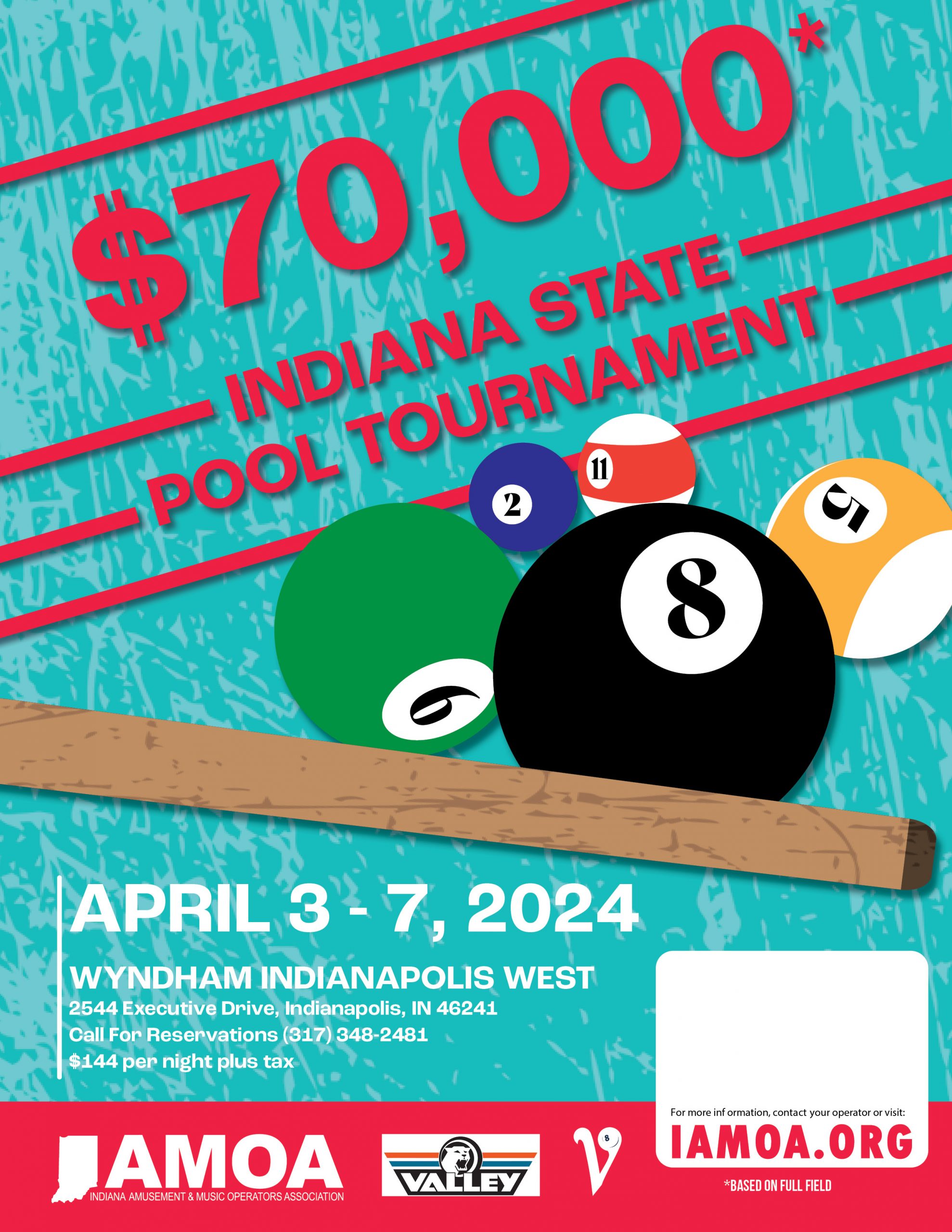 IAMOA State Pool Tournament NexGenVending